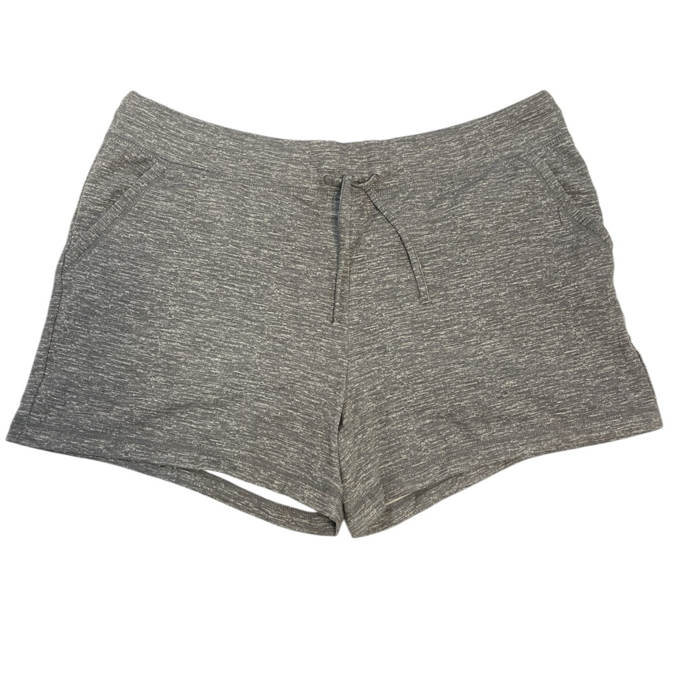 32 Degrees Grey Athletic Shorts with Elastic Waistband and Drawstring